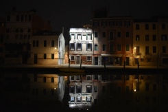 Canareggio hotel at night